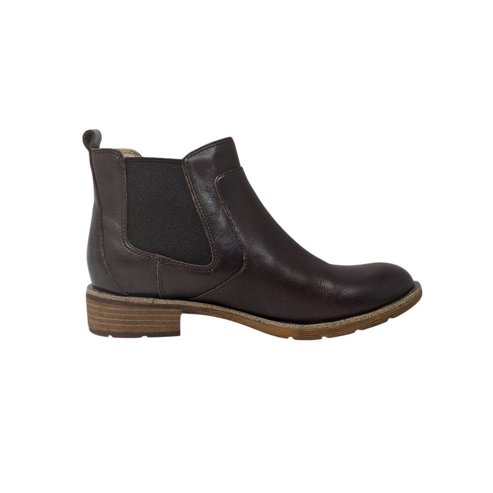 Sofft Brown Leather Chelsea Ankle Boots Women's Size 7.5 Comfort - Picture 5 of 13